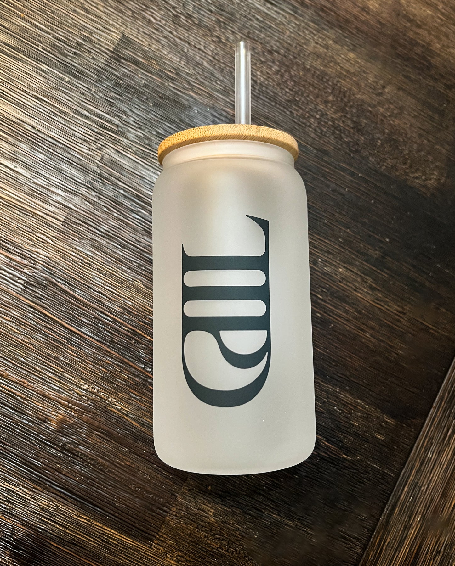 TTPD Iced Coffee Can Glass