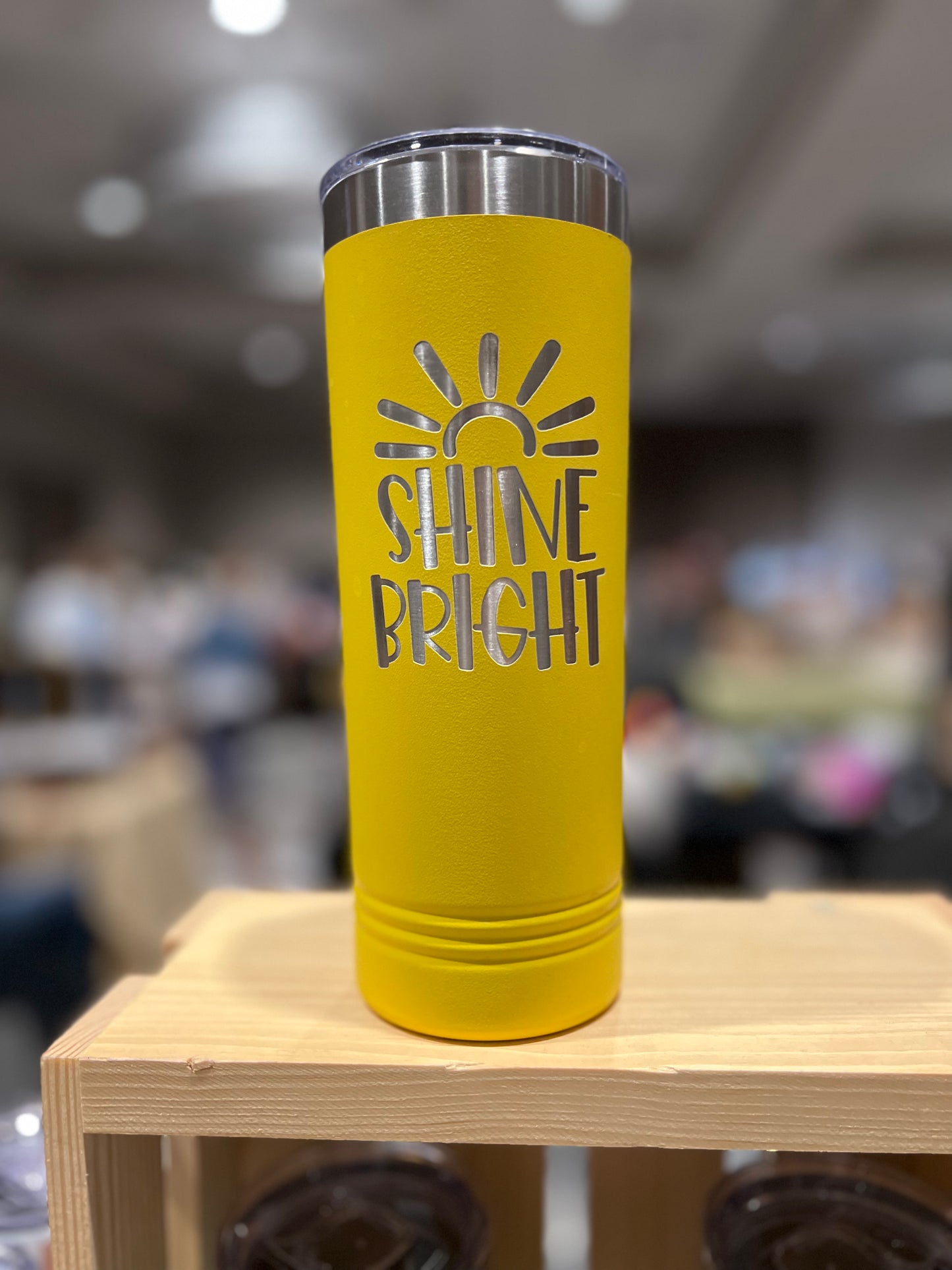 Shine Bright 20 oz. Stainless Steel Tumbler