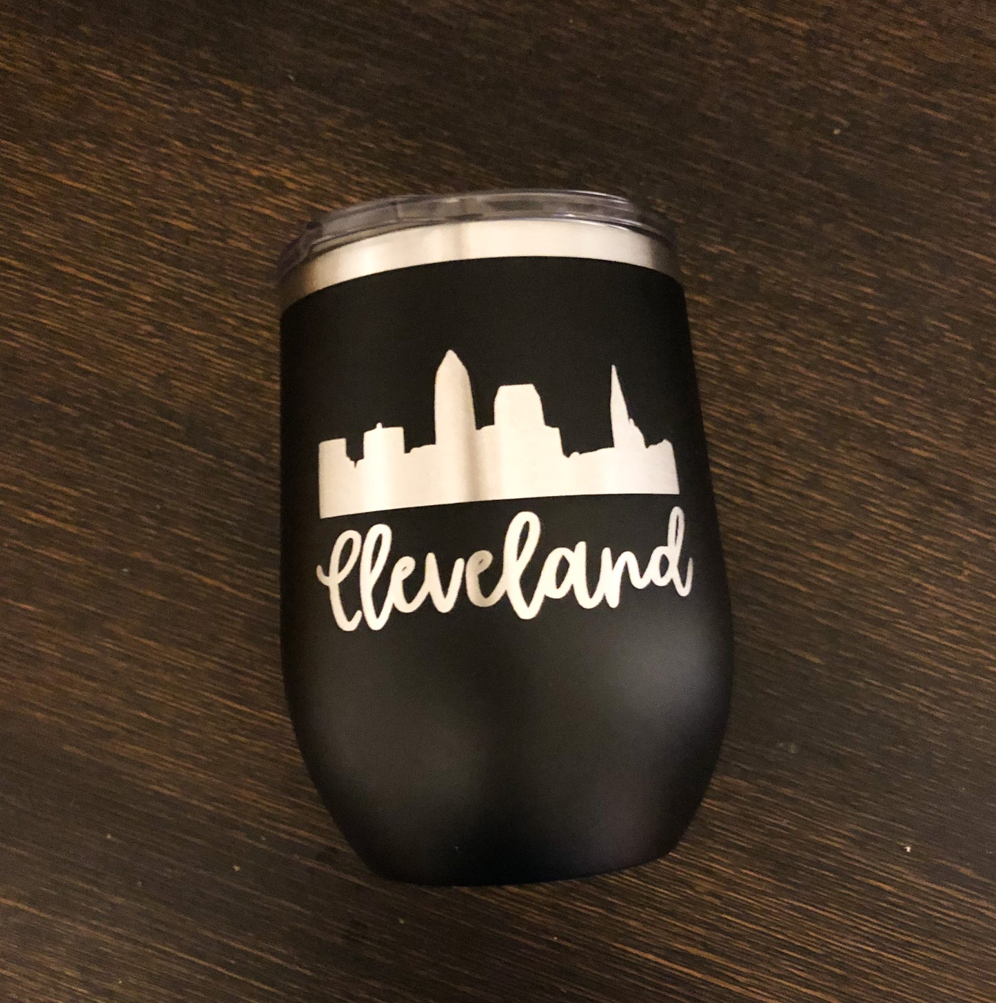 Cleveland Skyline Insulated Wine Tumbler