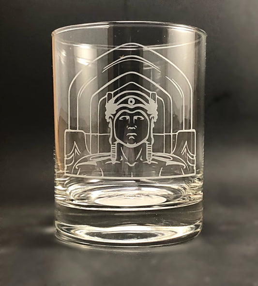 Guardians of Traffic Rocks Glass