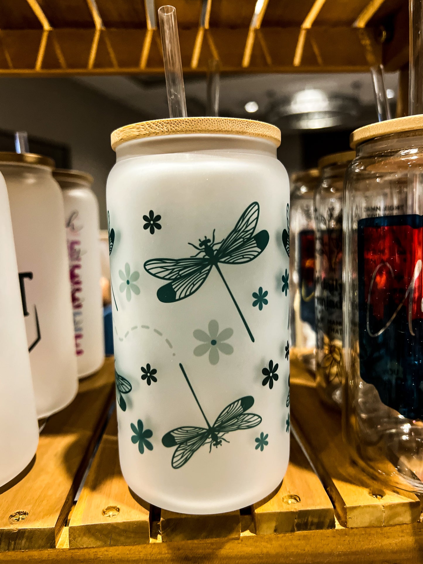 Firefly Skyline Iced Coffee Can Glass