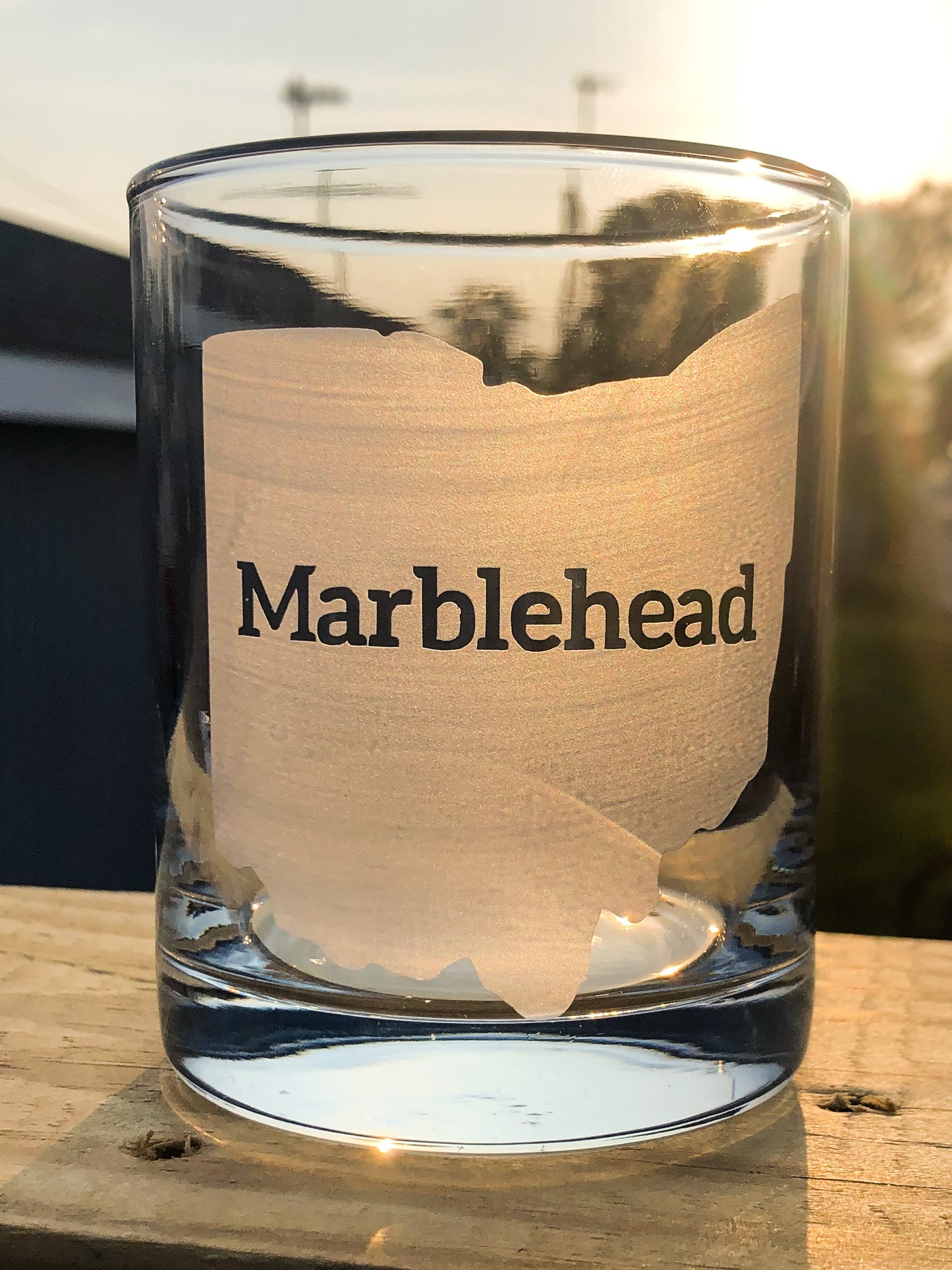 Marblehead, Ohio Stemless Wine, Rocks or Beer Can Glass