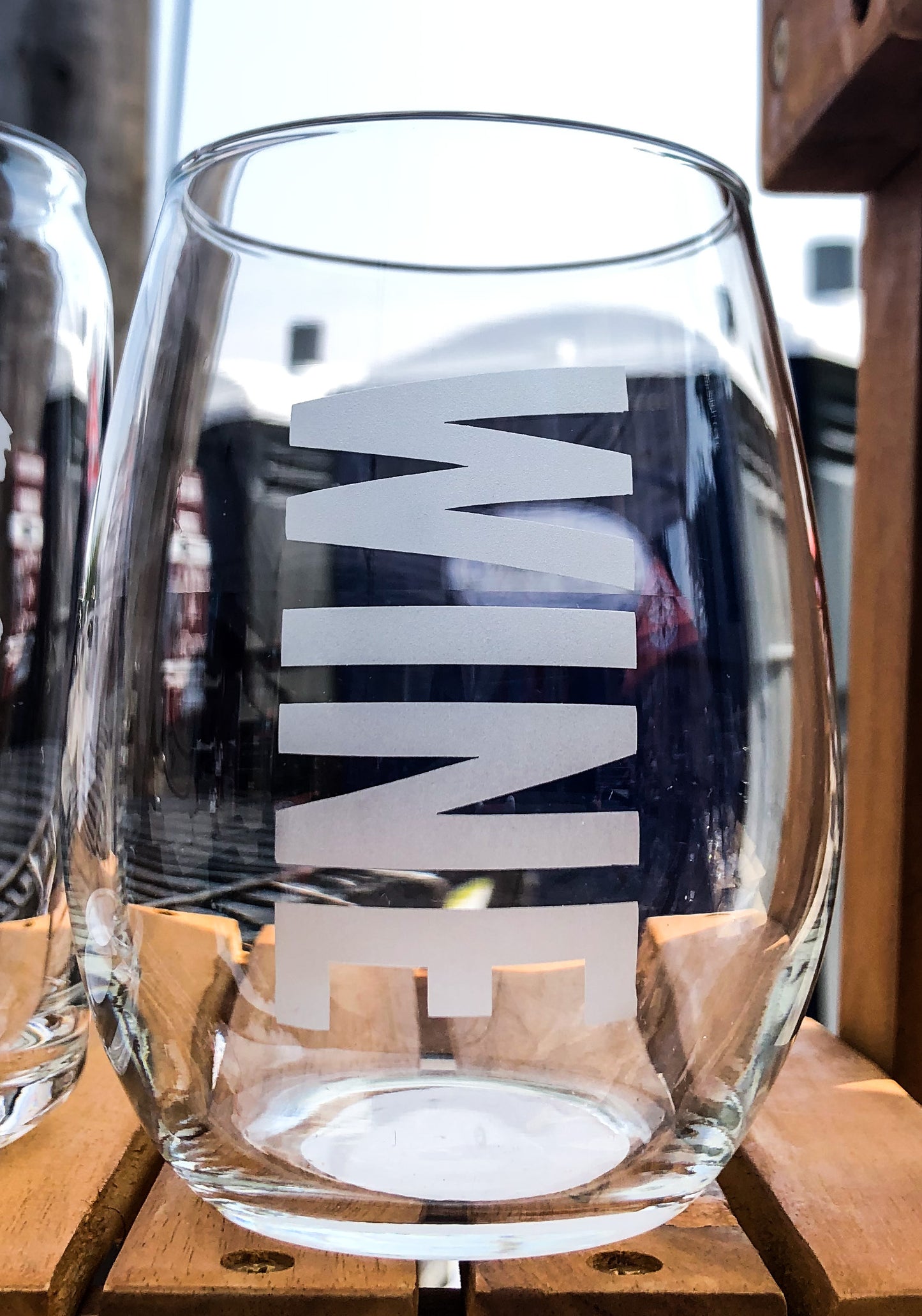 Wine Stemless Wine Glass