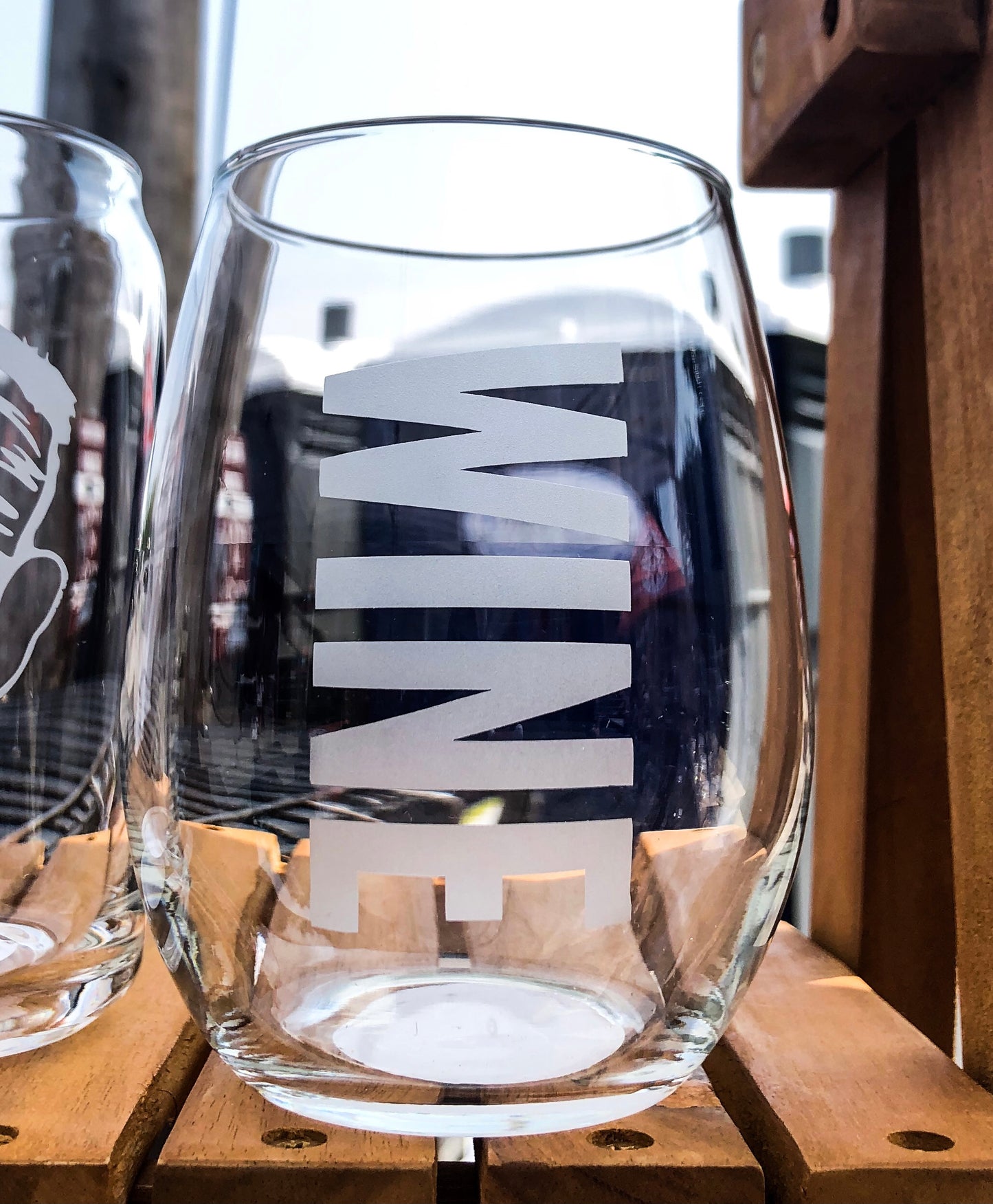 Wine Stemless Wine Glass