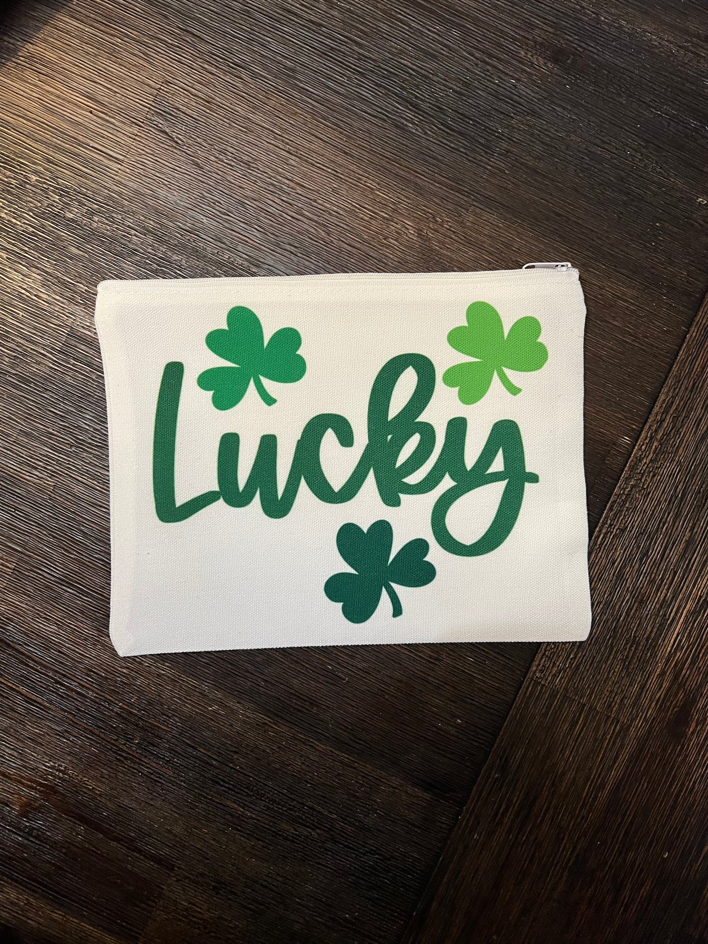 Lucky Shamrock Canvas Bag