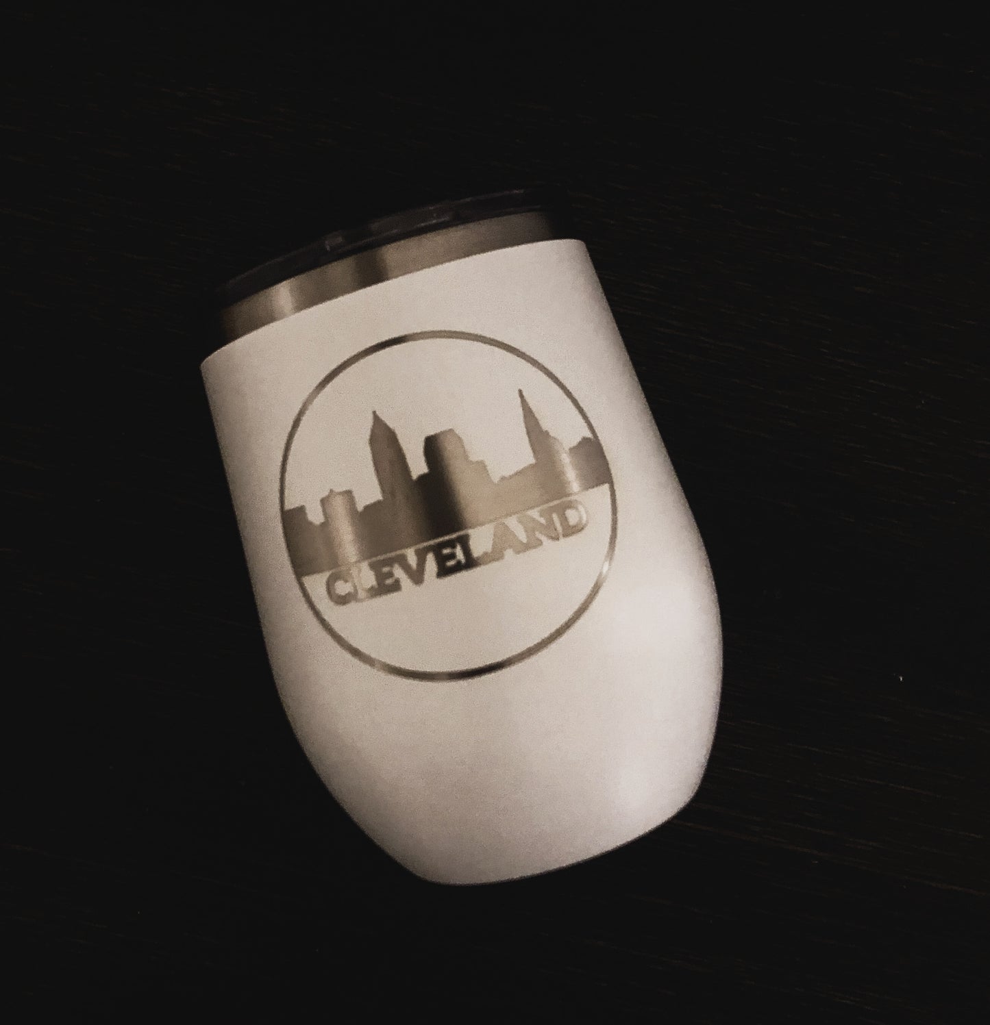 Cleveland Circle Skyline Insulated Wine Tumbler
