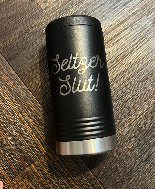 Seltzer Slut Slim Beverage Holder