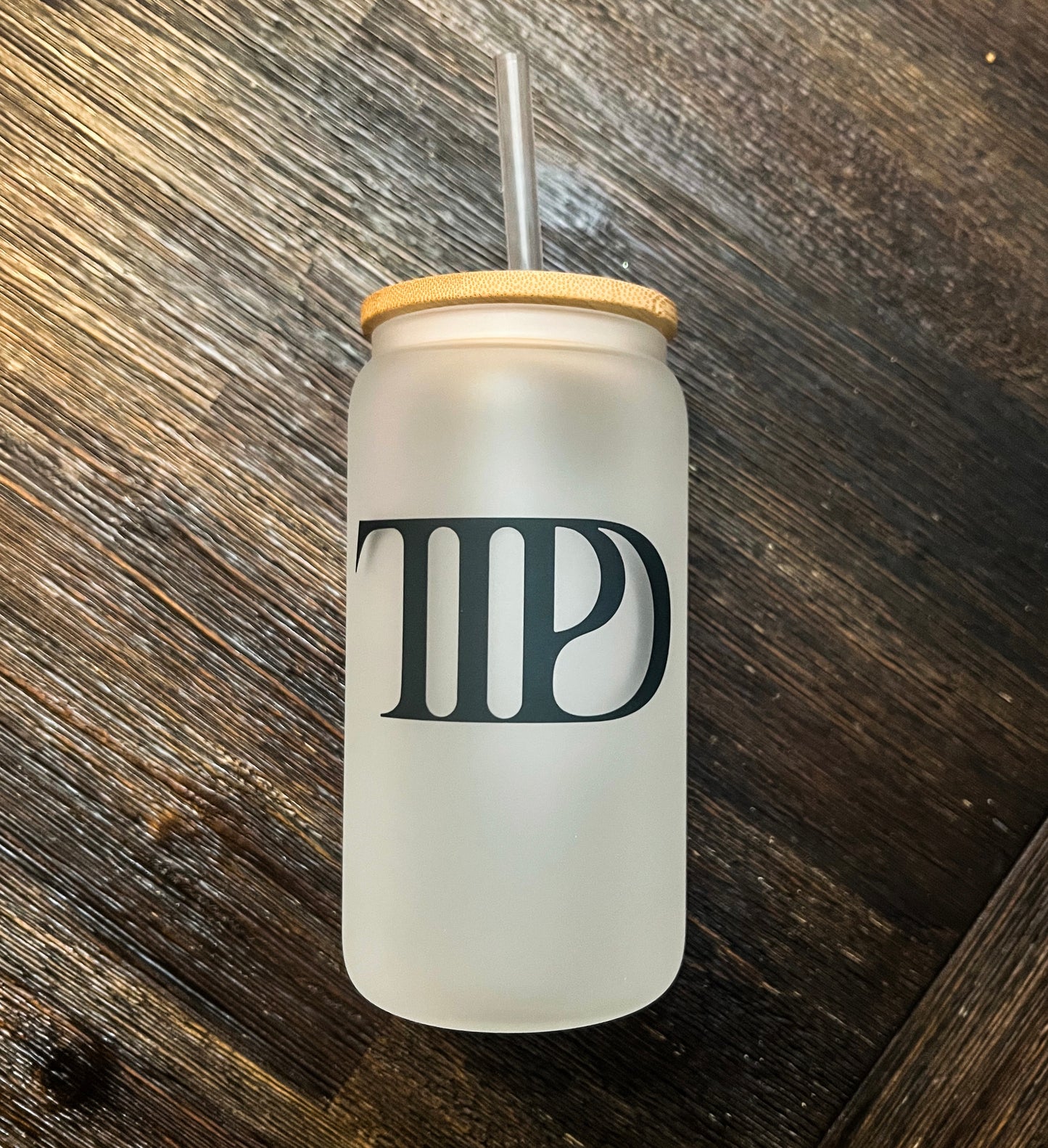 TTPD Iced Coffee Can Glass