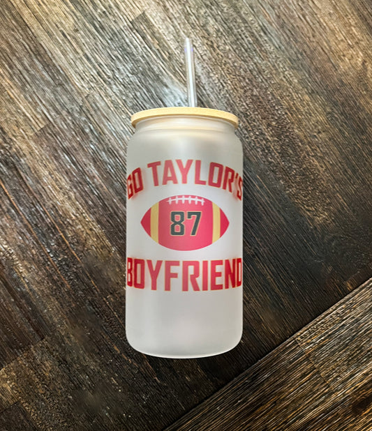 Go Taylor’s Boyfriend Iced Coffee Can Glass