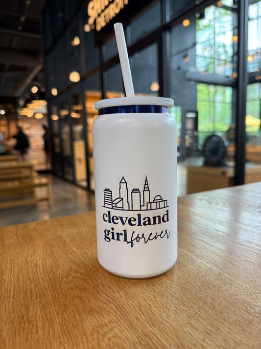 Cleveland Girl Forever Stainless Steel Tumbler