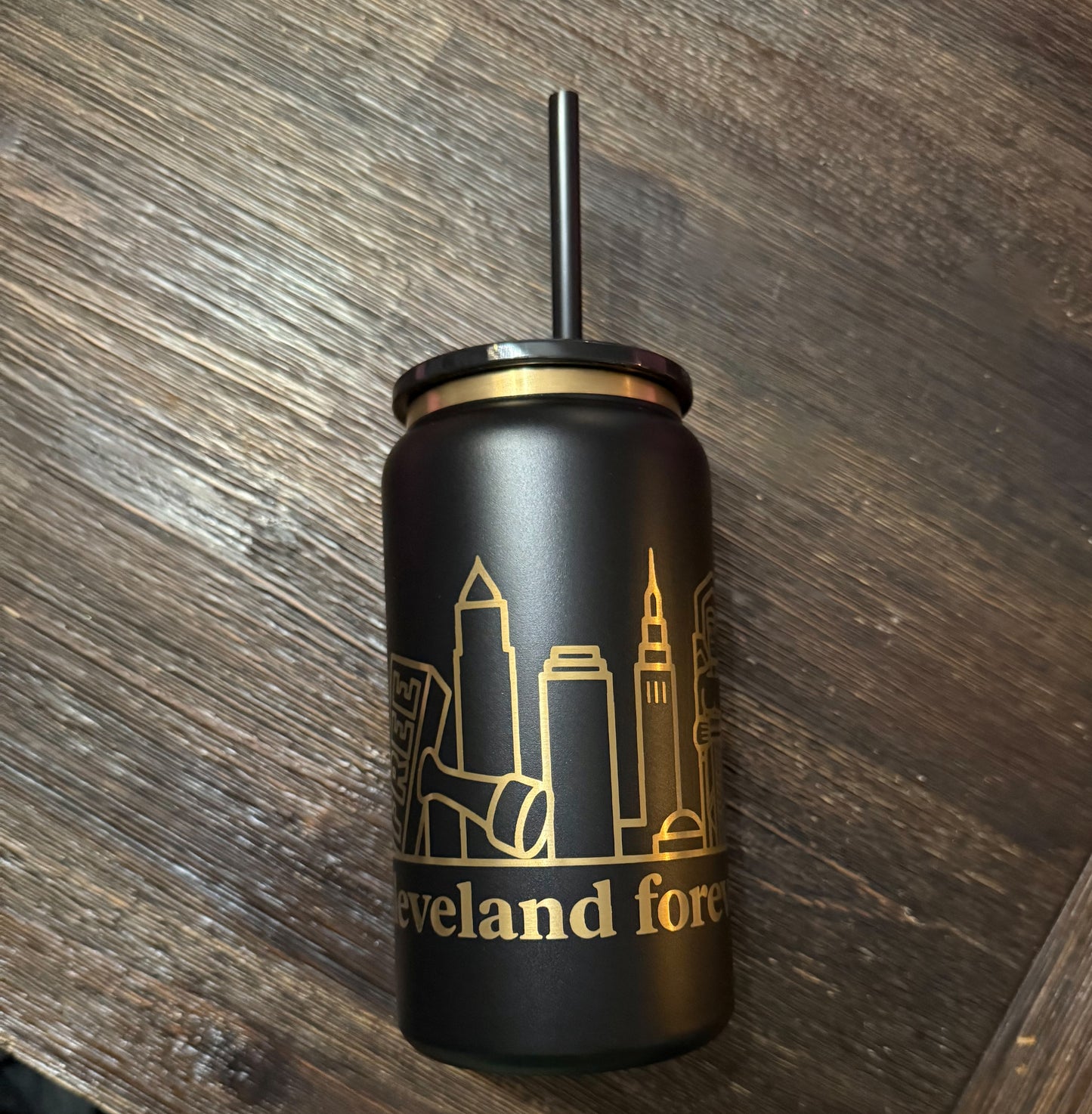 Cleveland Forever Stainless Steel Tumbler
