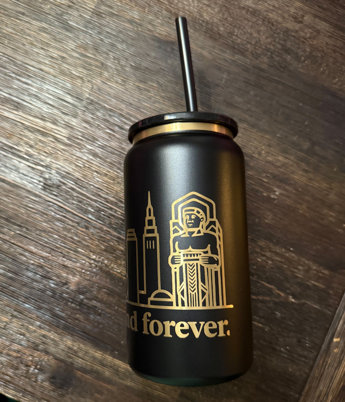 Cleveland Forever Stainless Steel Tumbler