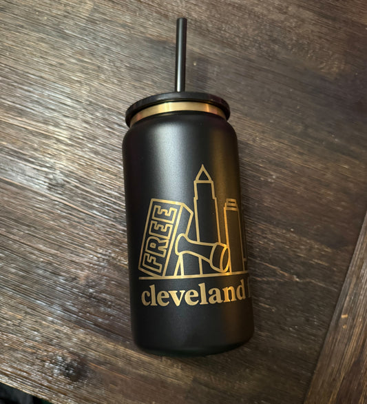Cleveland Forever Stainless Steel Tumbler