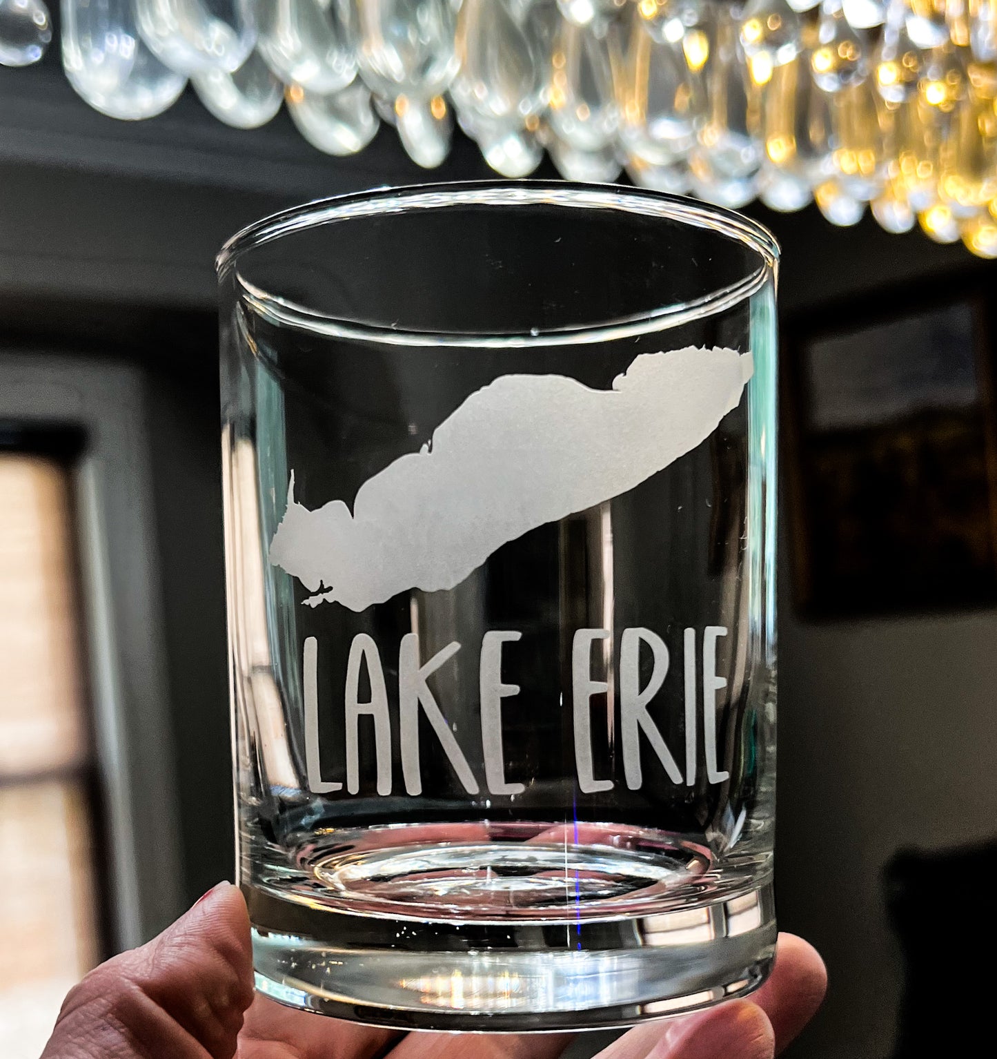 Lake Erie Rocks Glass