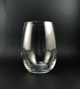Cleveland Ohio Stemless Wine, Rocks or Beer Can Glass