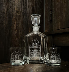 Guardians of Traffic Decanter Set with Glasses