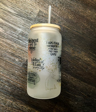 Load image into Gallery viewer, Every Body is Beautiful Affirmation Iced Coffee Can Glass