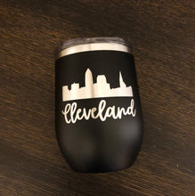 Load image into Gallery viewer, Cleveland Skyline Insulated Wine Tumbler