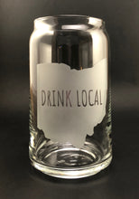 Load image into Gallery viewer, Ohio Drink Local Stemless Wine, Rocks or Beer Can Glass