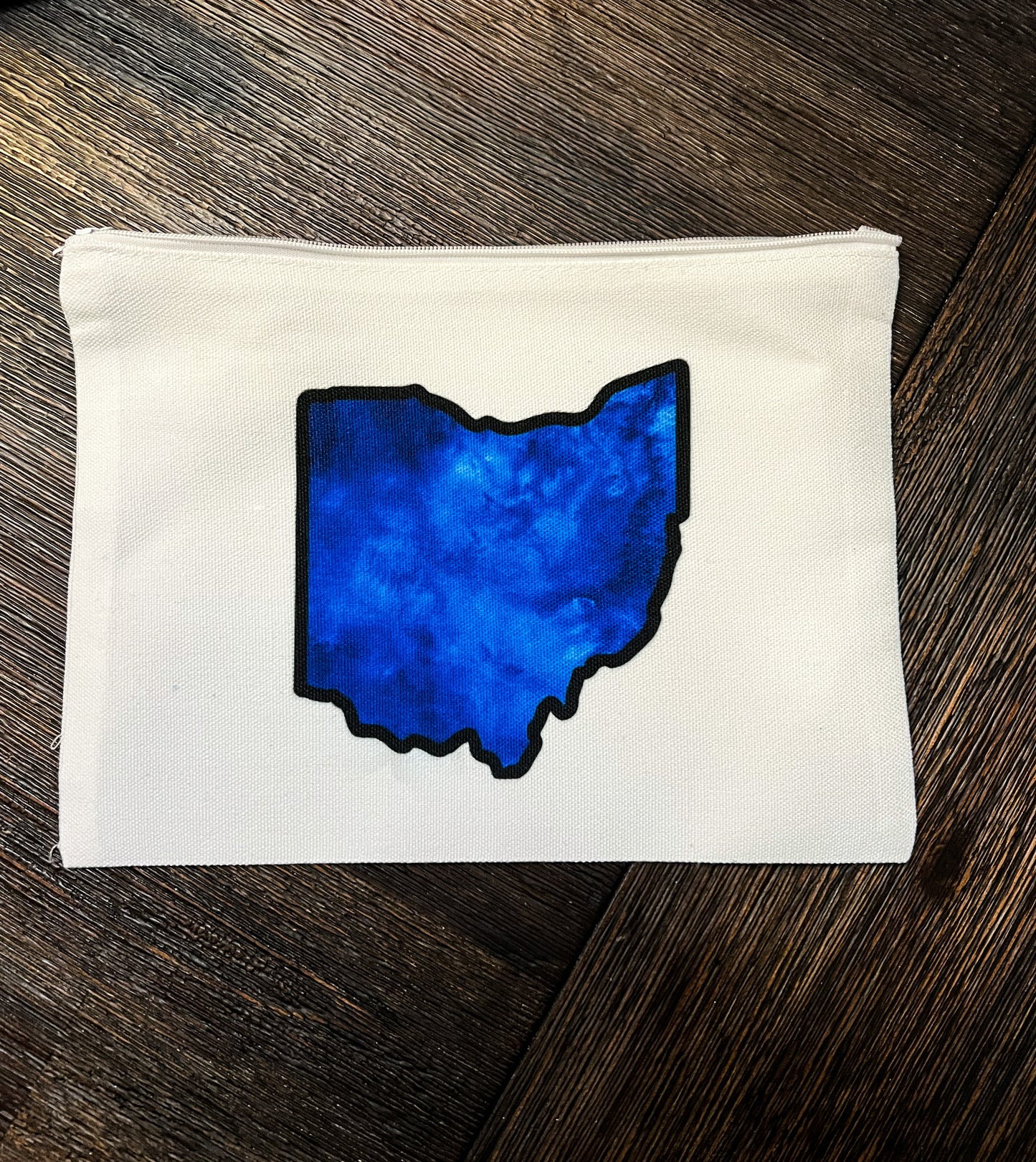 Ohio Watercolor Canvas Bag
