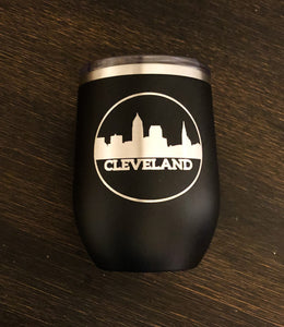Cleveland Circle Skyline Insulated Wine Tumbler