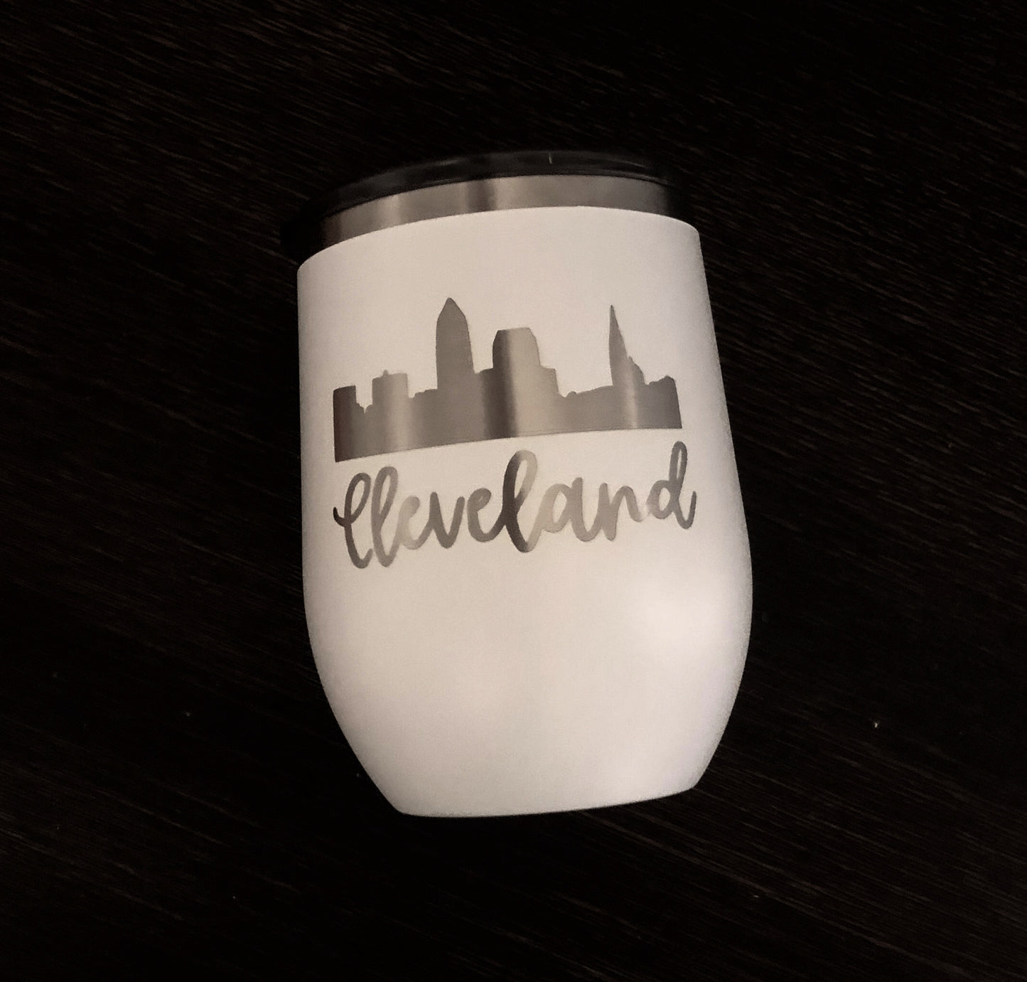 Cleveland Skyline Insulated Wine Tumbler