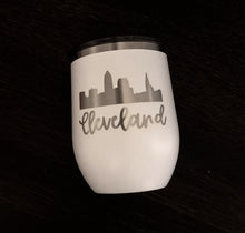 Load image into Gallery viewer, Cleveland Skyline Insulated Wine Tumbler