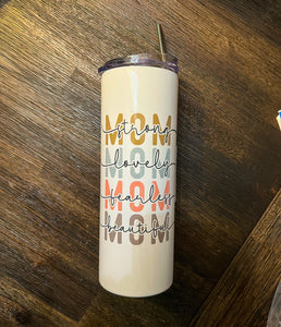 Mom Traits Stainless Steel Tumbler